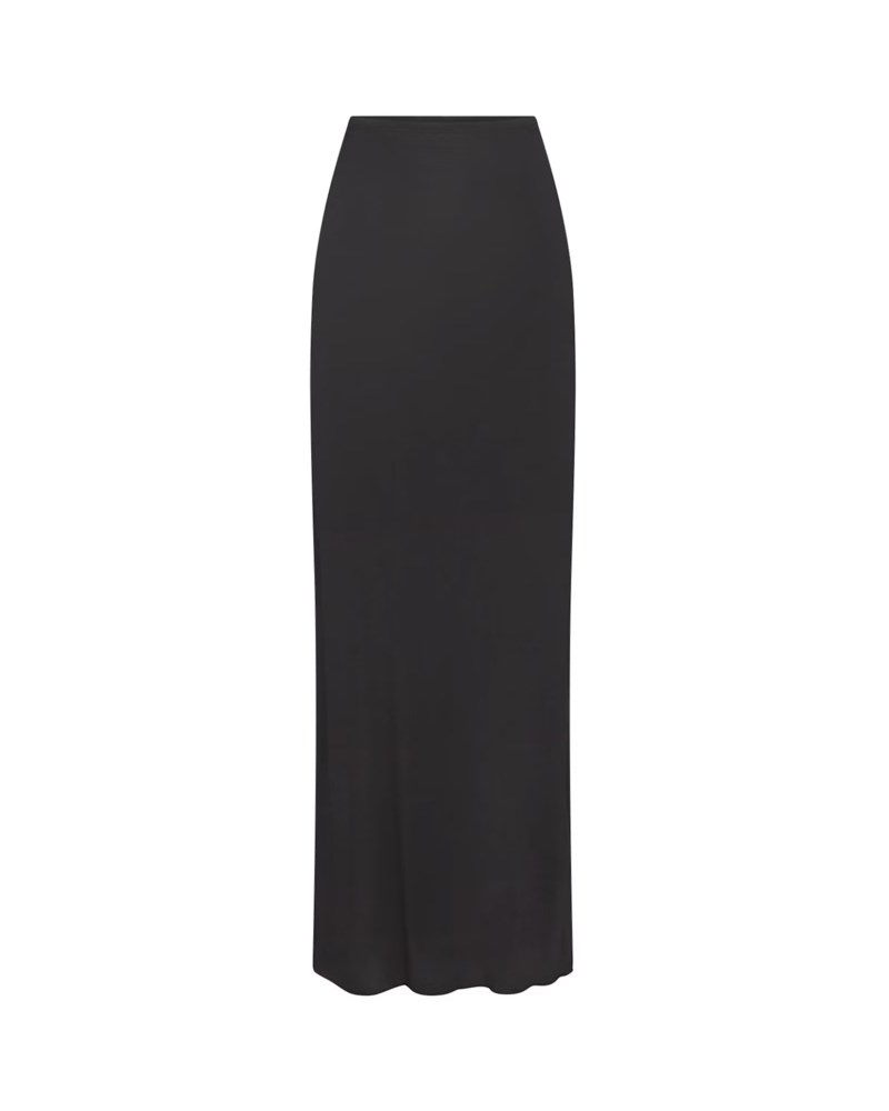 Sheer modal long skirt 1