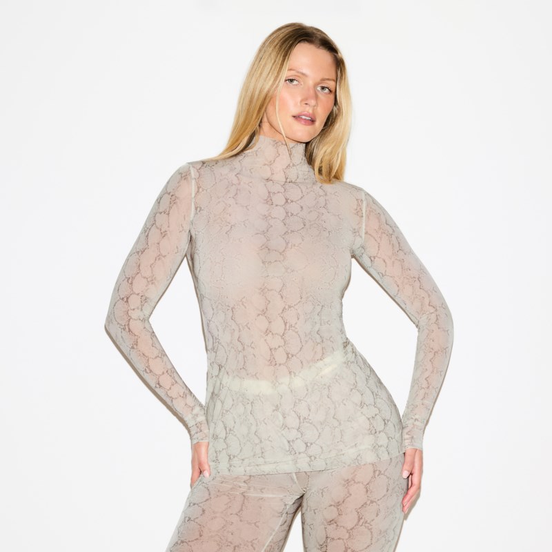 Milky sheer tunic 3