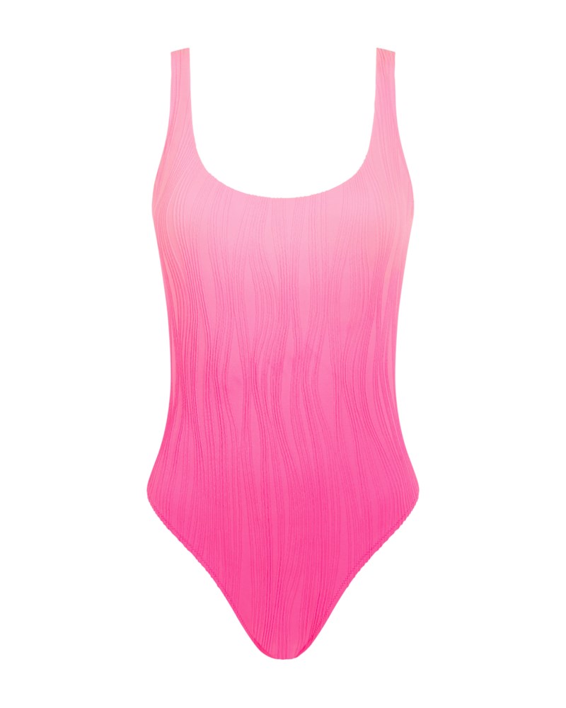 Baddräkt pulp bygelfri djup urringning lagoon tie and dye 2