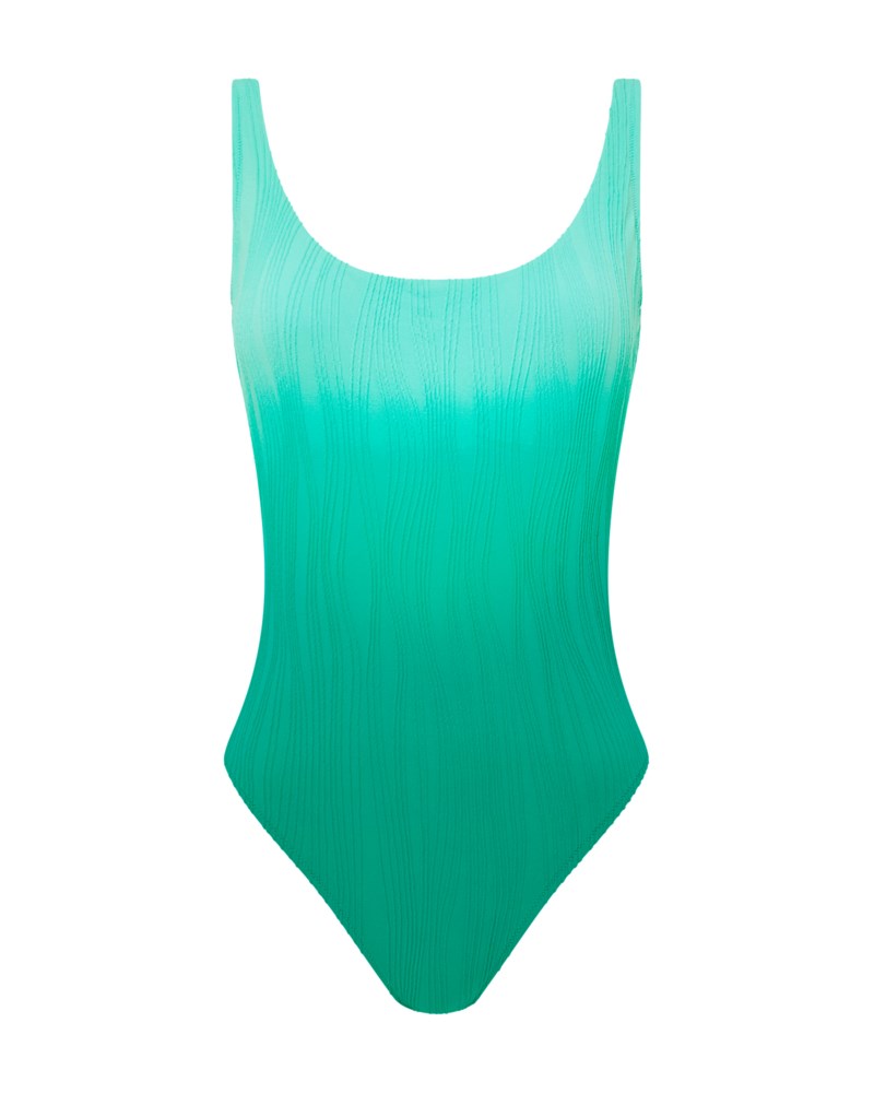 Baddräkt pulp bygelfri djup urringning lagoon tie and dye 1