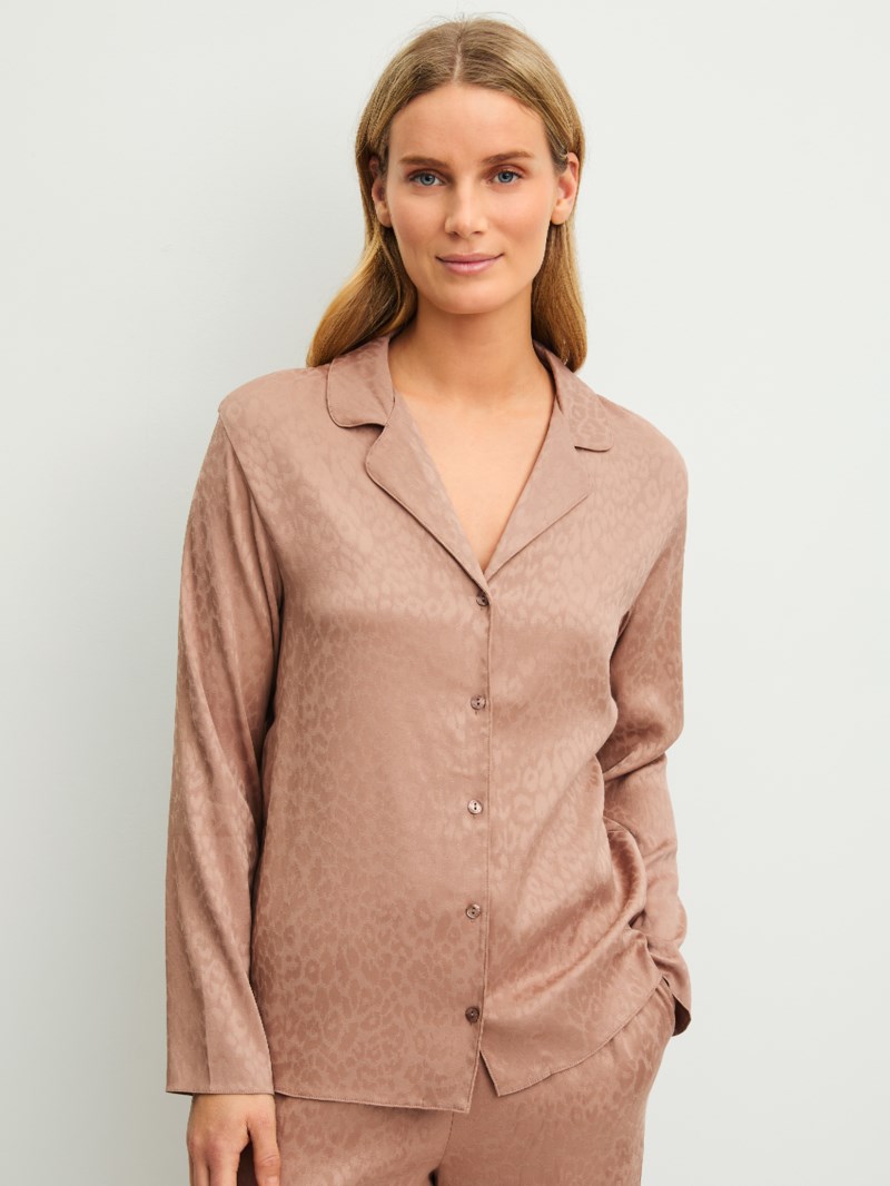 CALIDA Pyjamasskjorta long-sleeve button up dam – bild 2
