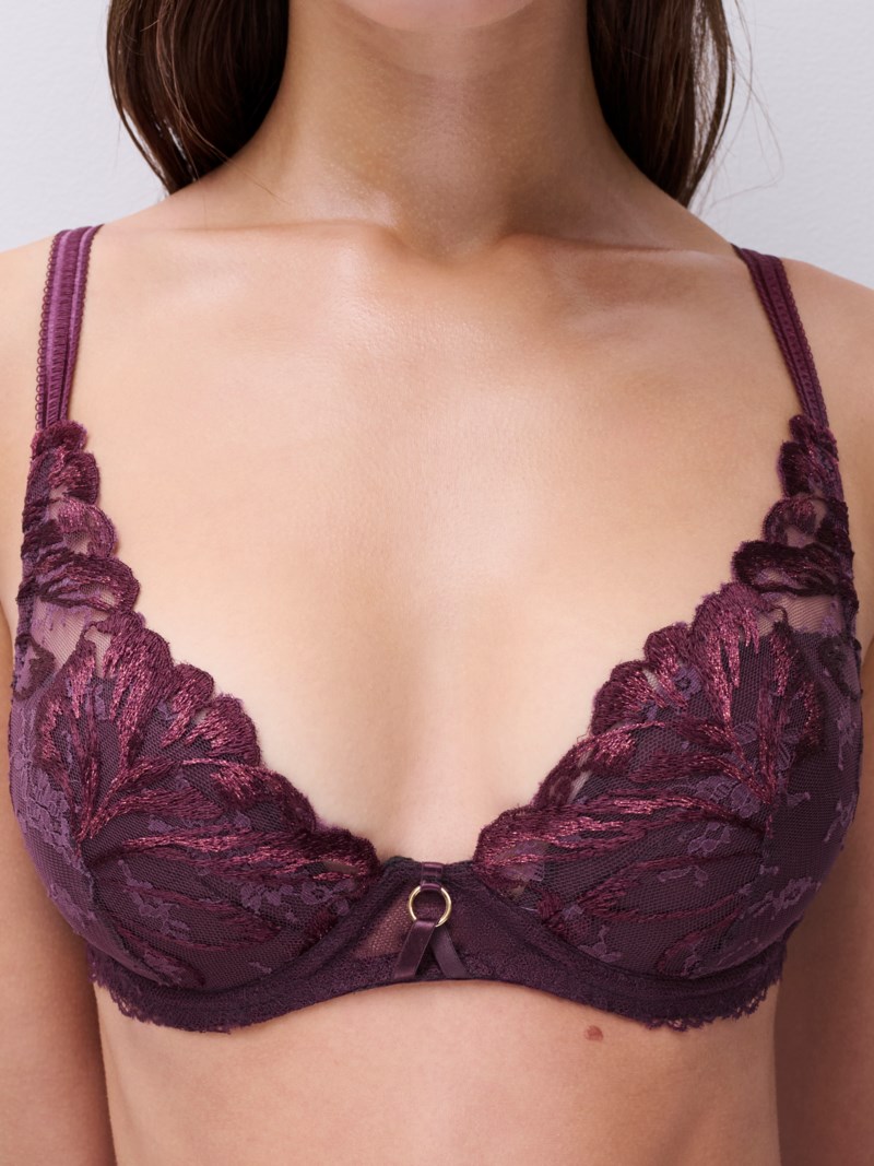 Chantelle Bh t-shirt illusion plunge dam – bild 5