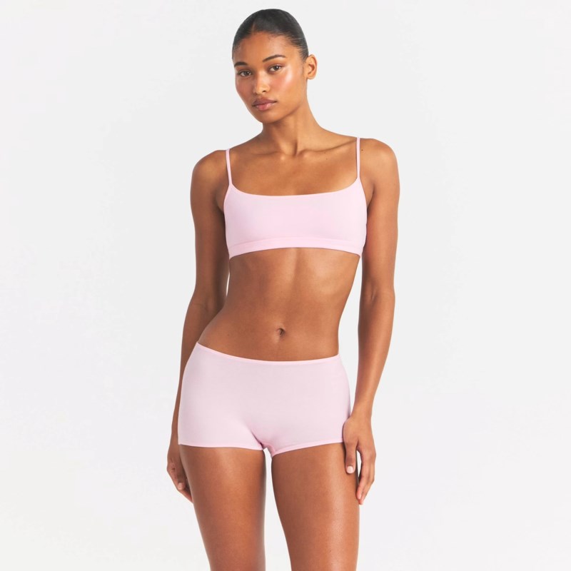 SKIMS Everyday cotton scoop bralette bh dam – bild 2