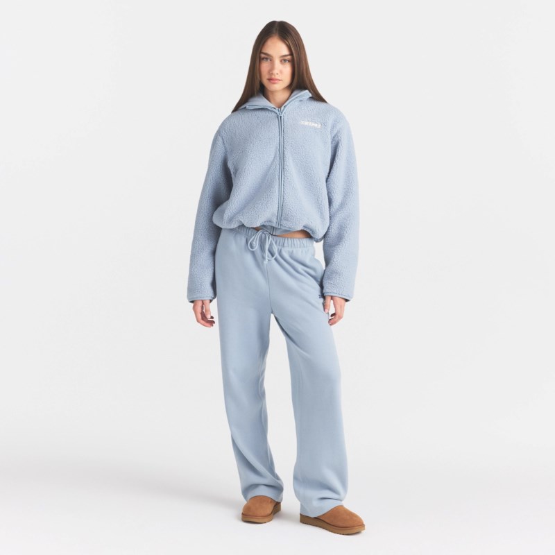 SKIMS Teddy boxy zip up jacket jackor dam – bild 2