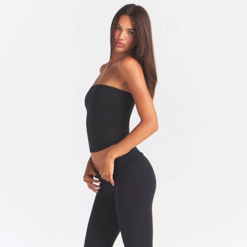 SKIMS Tubtopp cotton jersey dam – bild 4