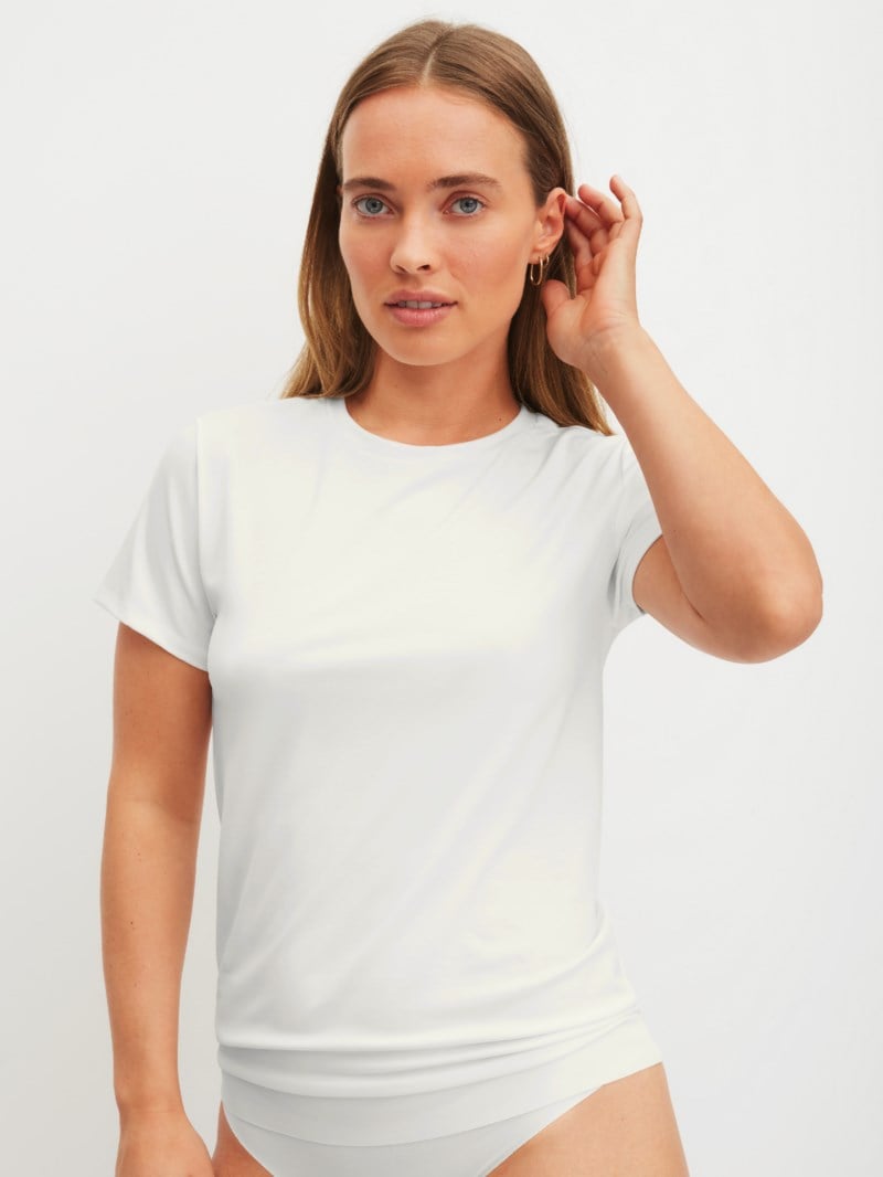 CALIDA T-shirt natural skin top short sleeve dam – bild 2