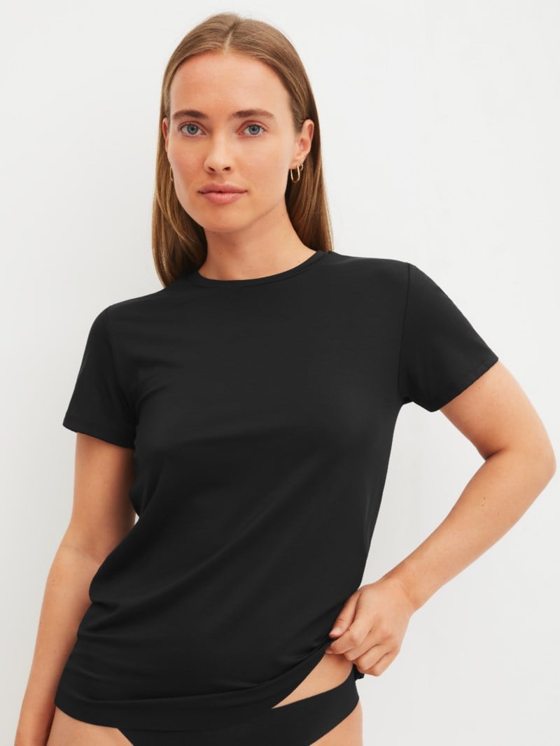 CALIDA T-shirt natural skin top short sleeve dam – bild 2