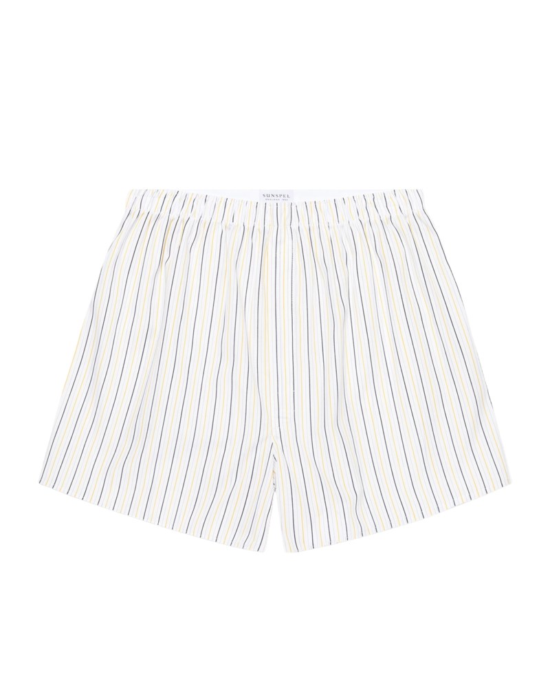 White Blue Green Archive Stripe