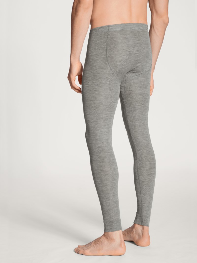 Långkalsonger silk grå 3