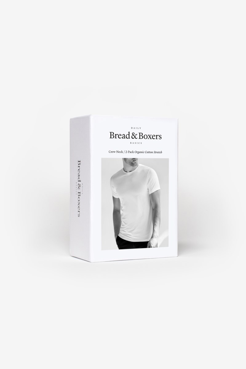 Bread&Boxers T-shirt 2-pack herr – bild 5