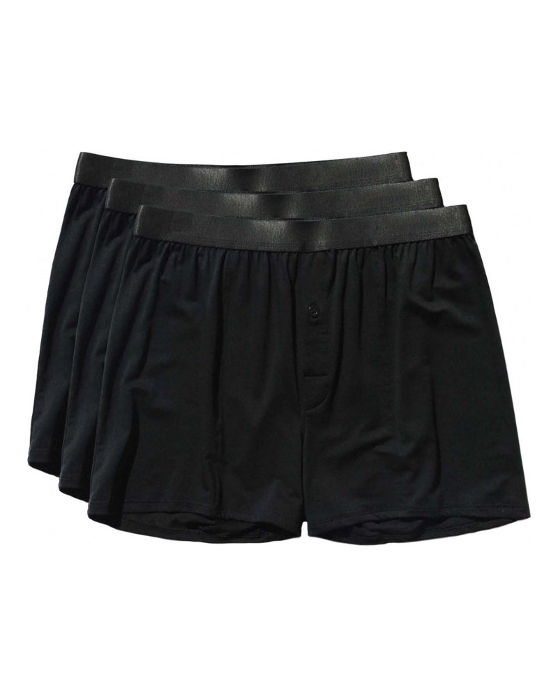Boxer shorts 3 pack svart 1
