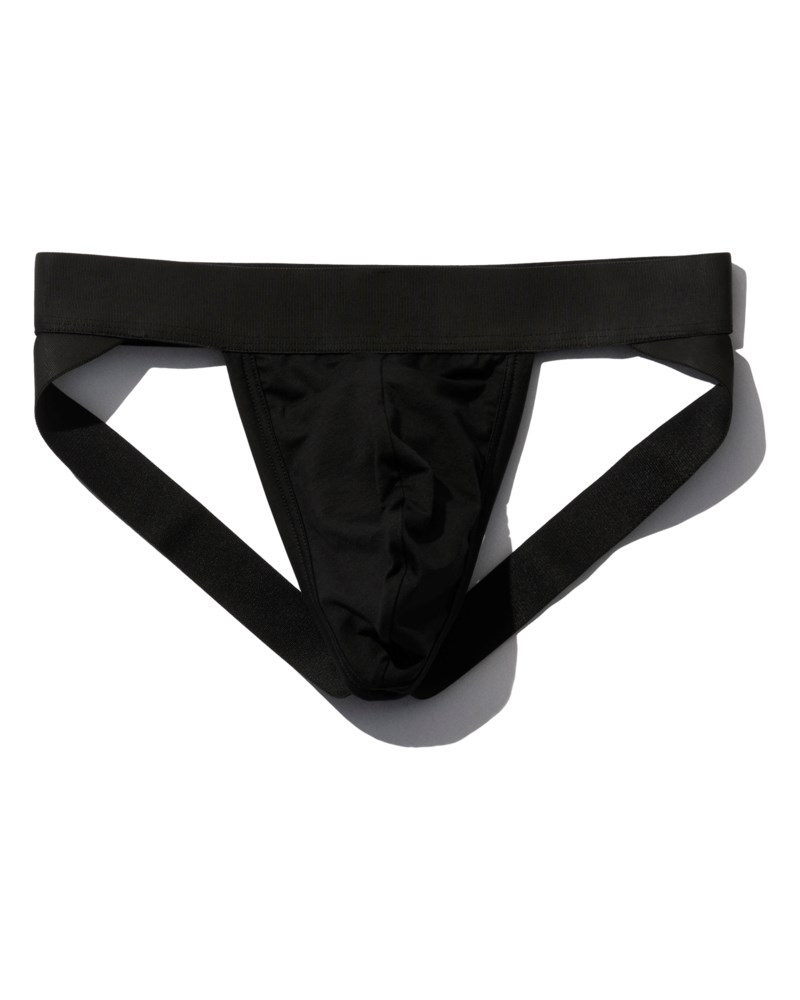Jock strap logo waist black 1