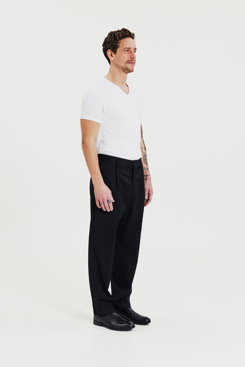 Bread&Boxers 2-Pack V-Neck t-shirts - bas herr – bild 10