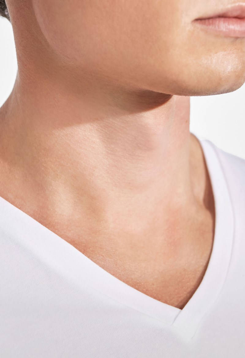 2-pack t-shirt v neck svart 5