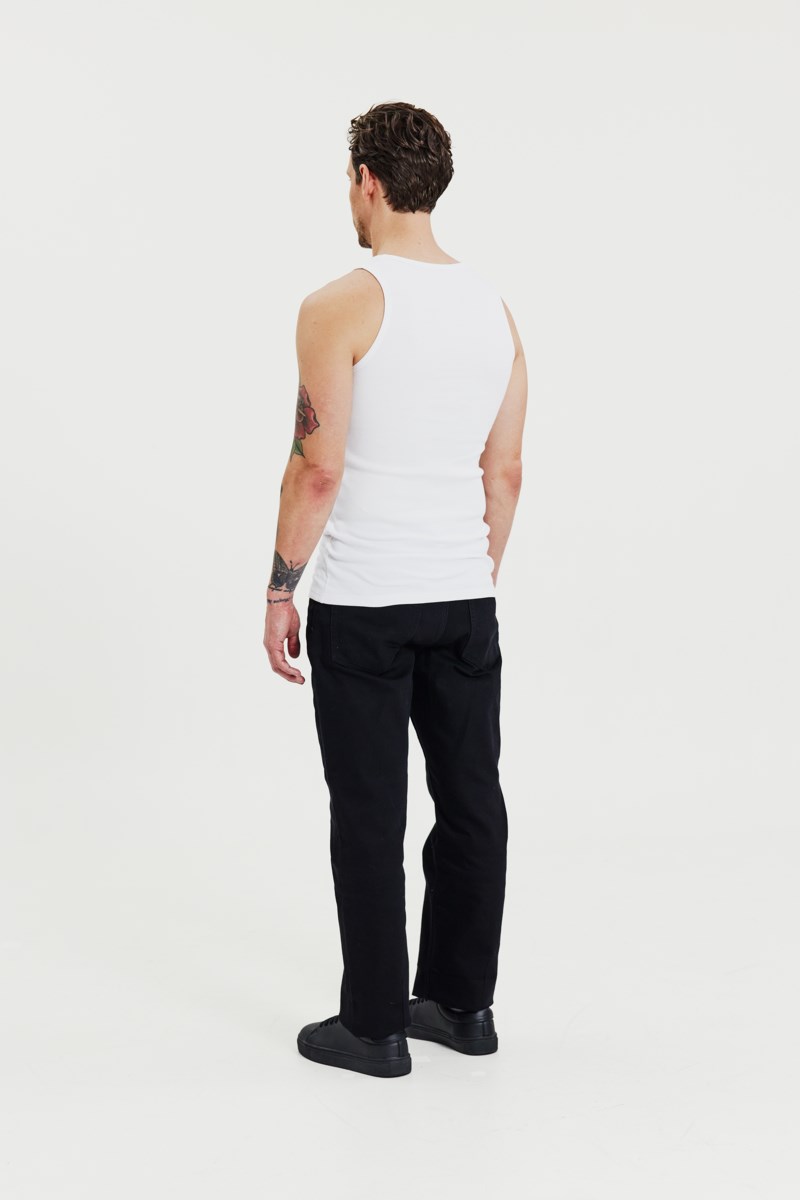 Bread&Boxers 2-Pack Tank Ribbed toppar & linnen herr – bild 10