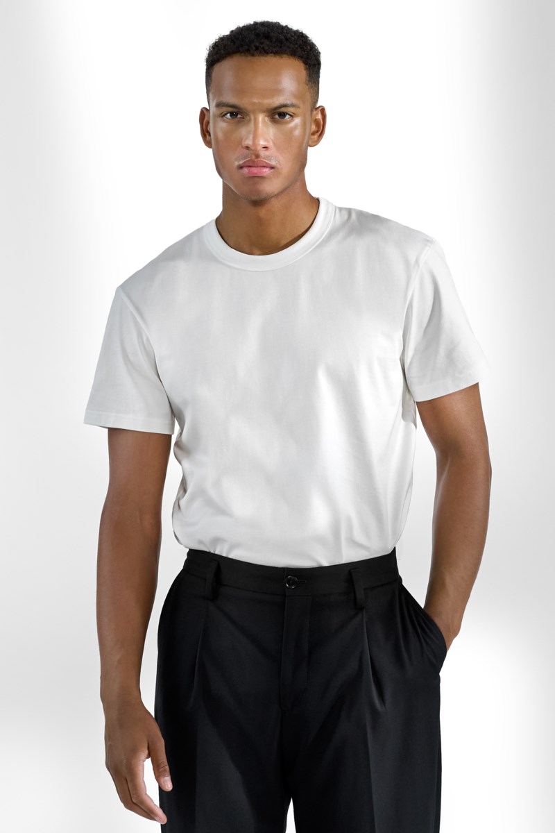 Bread&Boxers T-shirt crew neck pima herr – bild 3