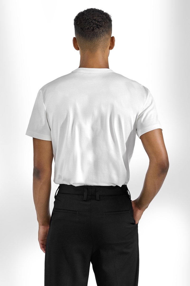 Bread&Boxers T-shirt crew neck pima herr – bild 5
