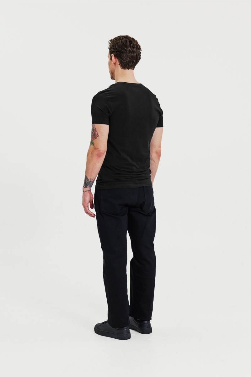 Bread&Boxers 2-Pack V-Neck t-shirts - bas herr – bild 10