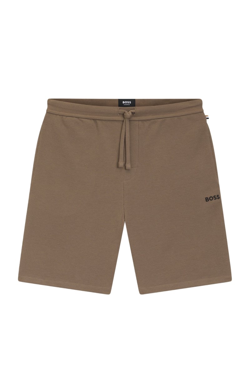 Shorts waffle brown 1