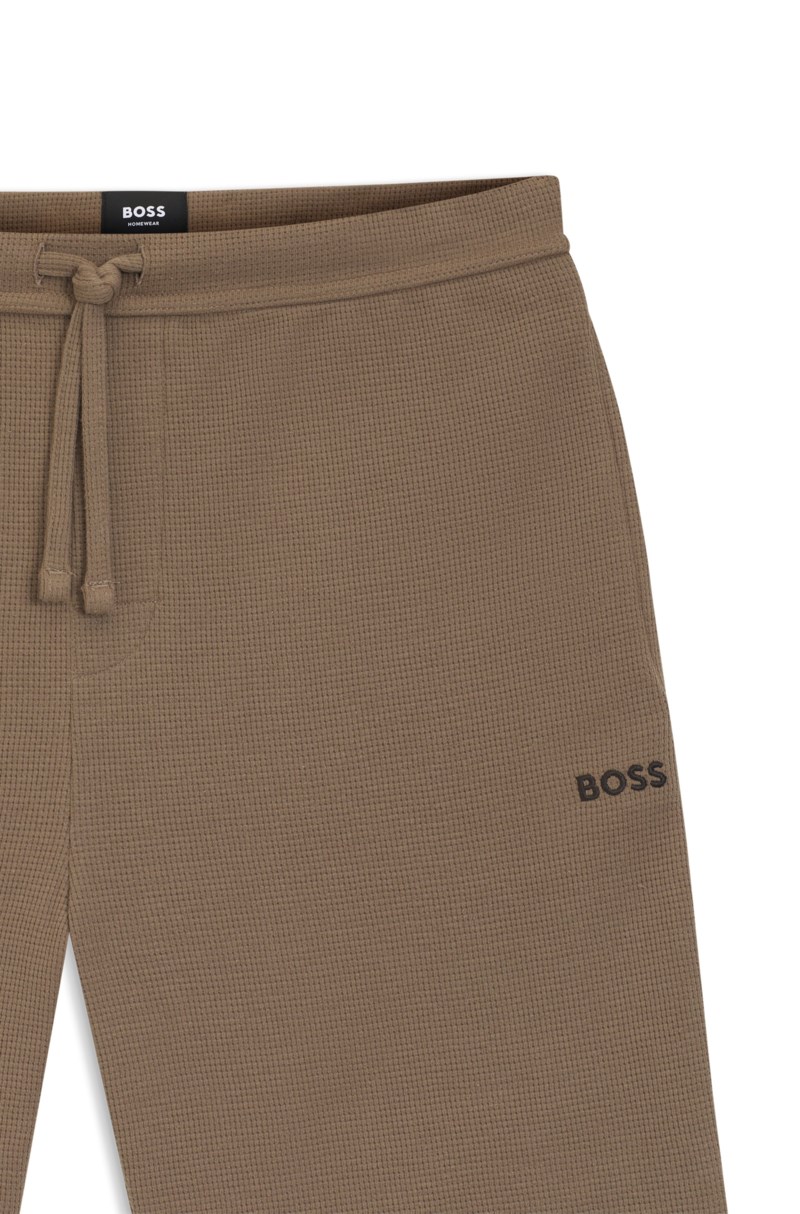 Shorts waffle brown 2