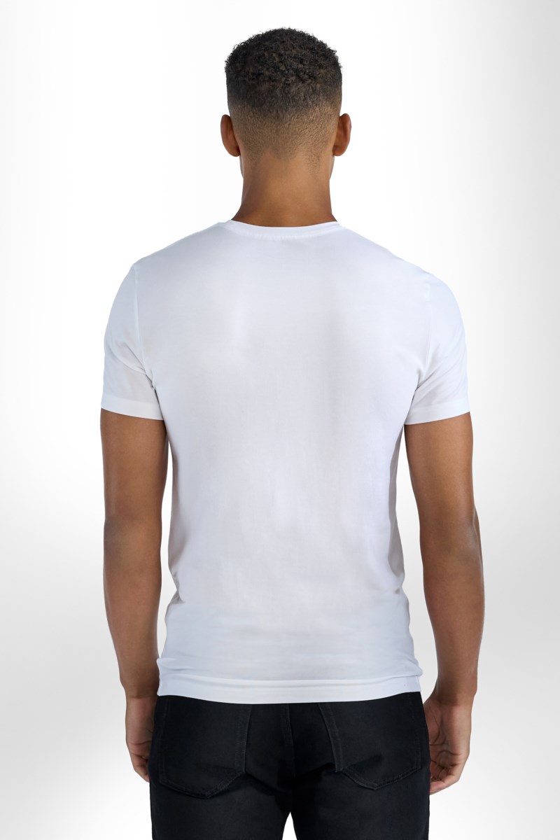 Bread&Boxers T-shirt crew neck tencel herr – bild 3