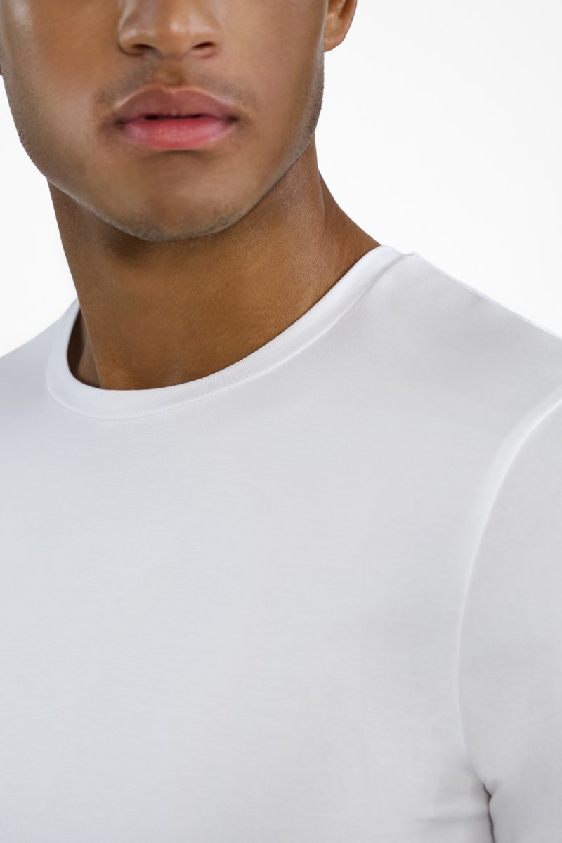 Bread&Boxers T-shirt crew neck tencel herr – bild 4