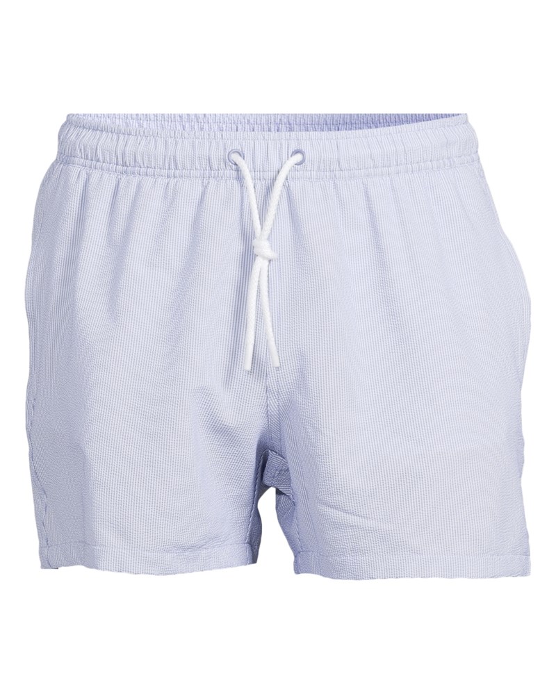Badbyxor seersucker shorts black 1