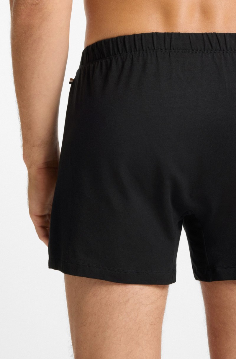 Boxershorts jersey 2-pack black 5
