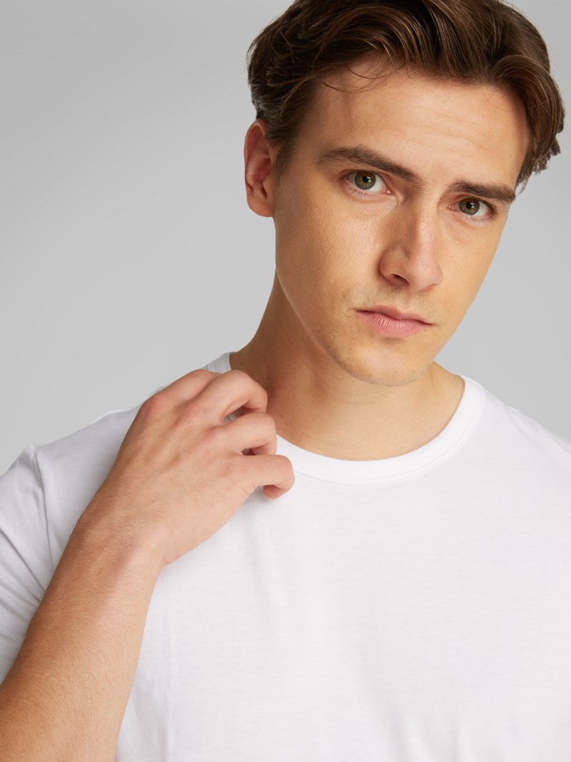 T-shirt lounge crew neck 3-pack black 5