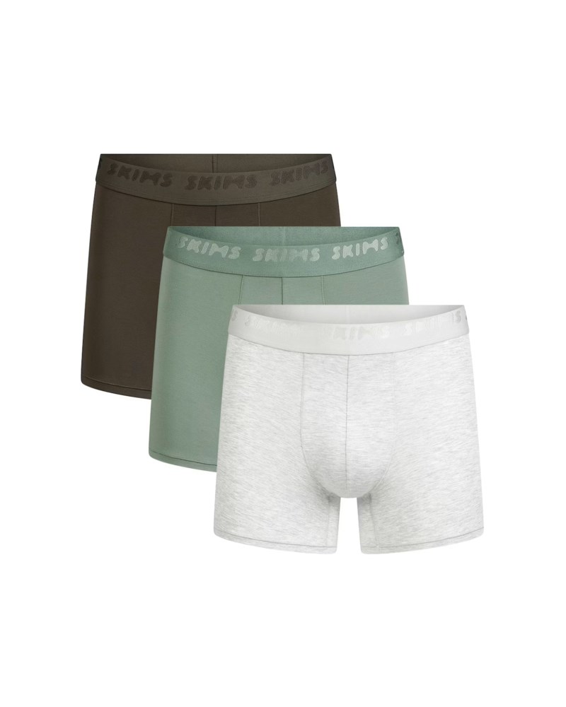 Boxer briefs stretch 3-pack laurel multi