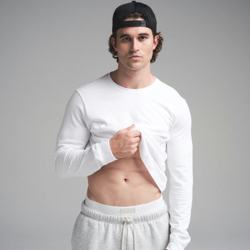SKIMS Långärmad t-shirt classic dam – bild 3