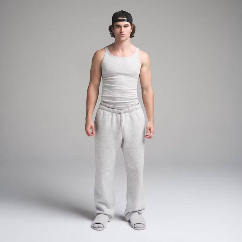 SKIMS Linne cotton rib 3-pack herr – bild 2