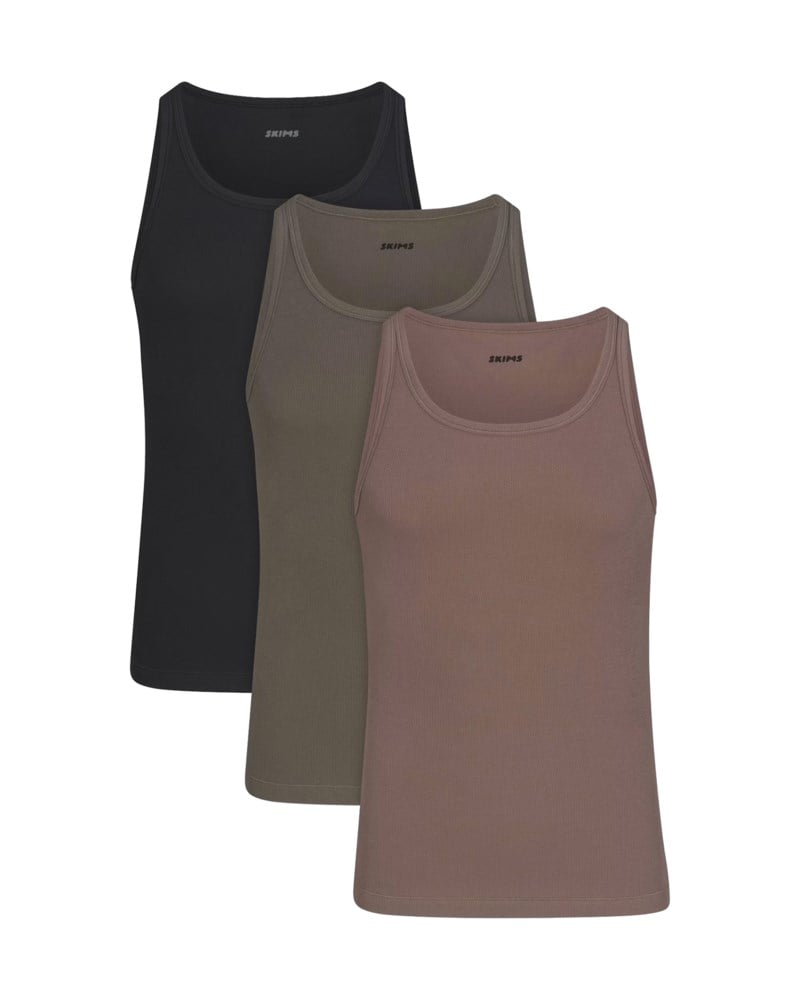 Linne cotton rib 3-pack