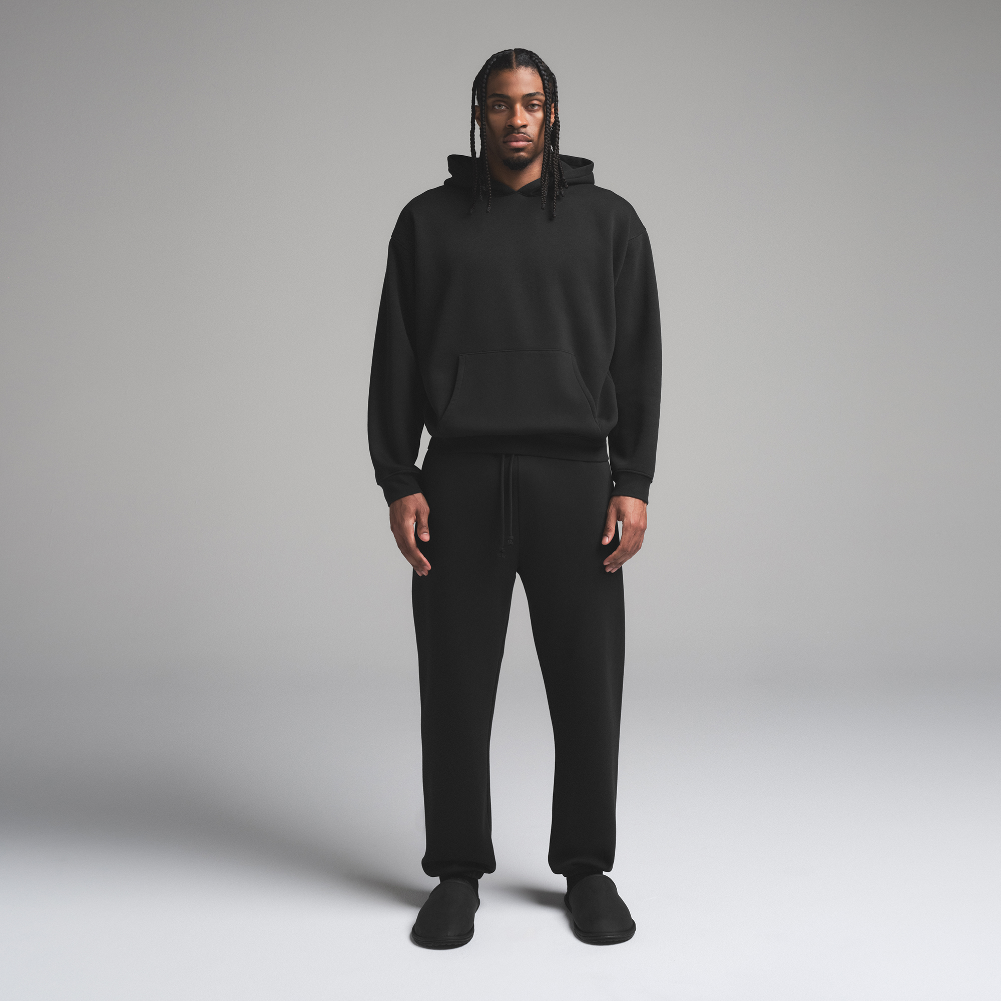 SKIMS - Hoodie fleece lounge washed onyx | NK