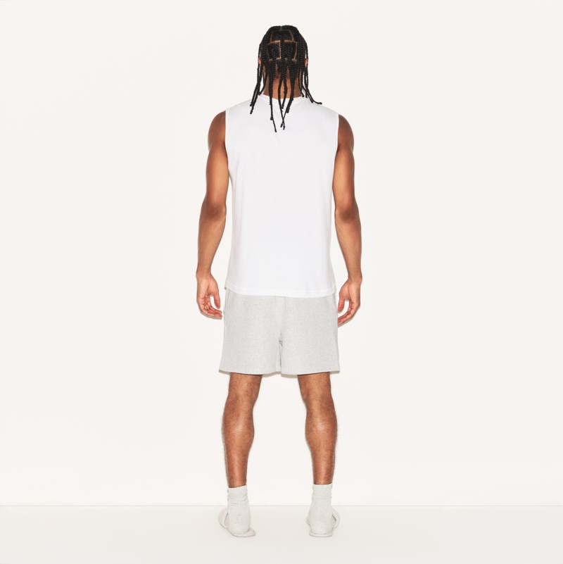 SKIMS T-shirt cotton sleeveless dam – bild 3