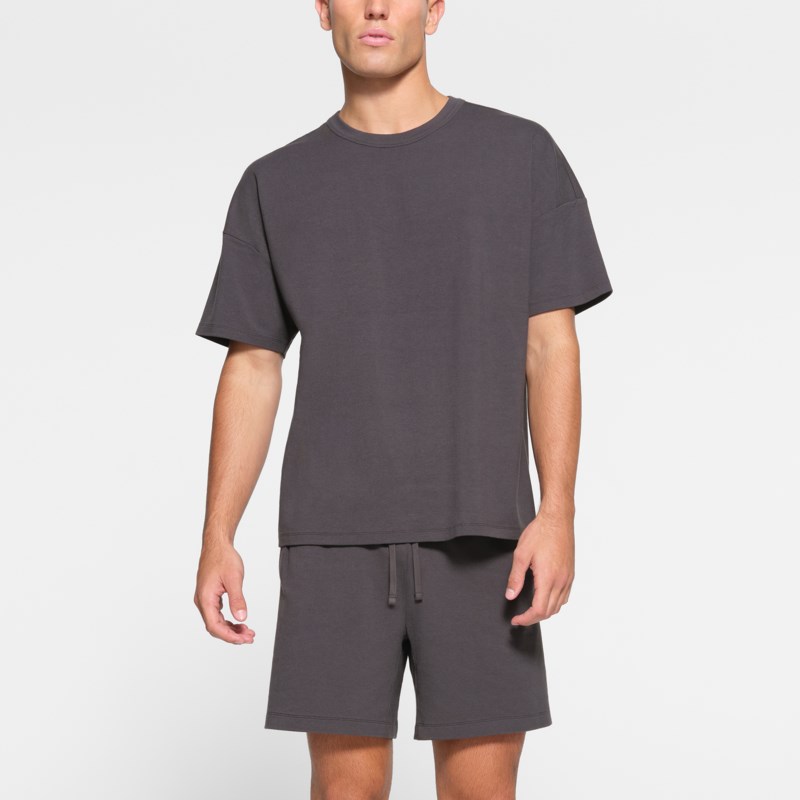 T-shirt jersey lounge relaxed ash 2