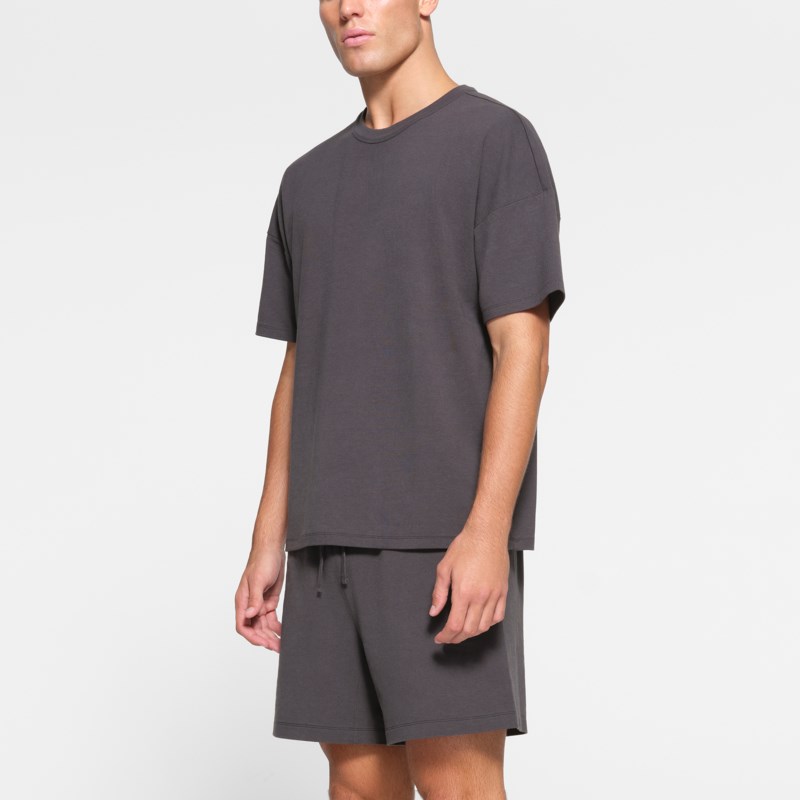 T-shirt jersey lounge relaxed ash 3
