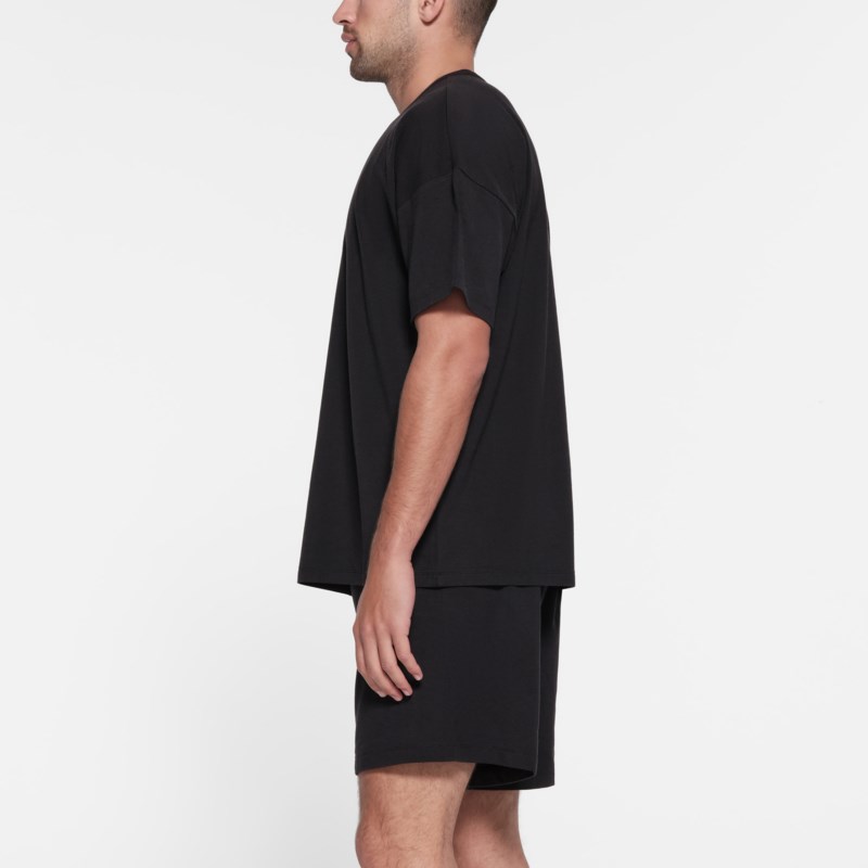 T-shirt jersey lounge relaxed ash 3