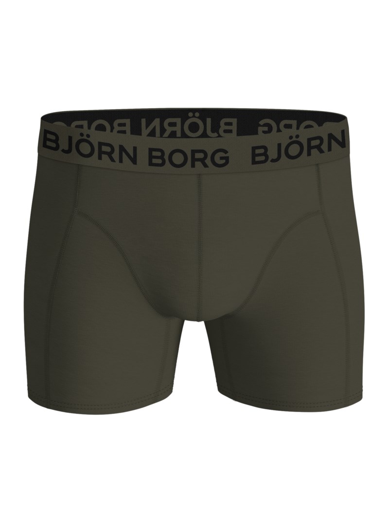 Kalsong stretch boxers 3-pack green/ pattern 2