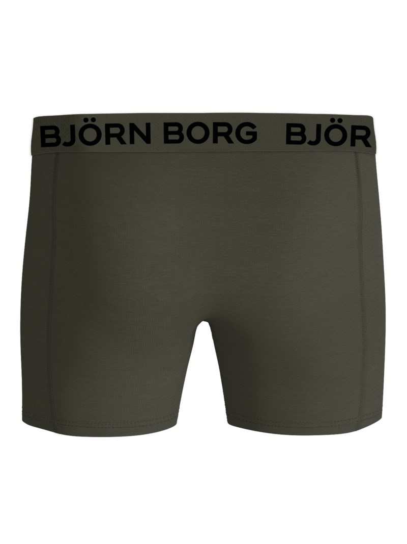 Kalsong stretch boxers 3-pack green/ pattern 3