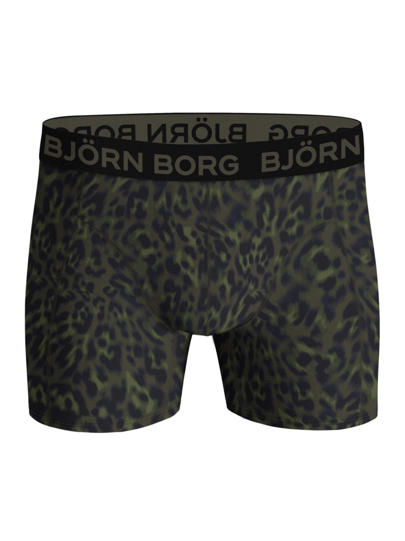 Kalsong stretch boxers 3-pack green/ pattern 4