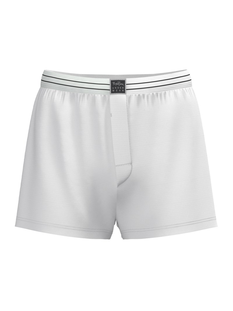 Kalsong jersey boxer 2-pack white/ black 4