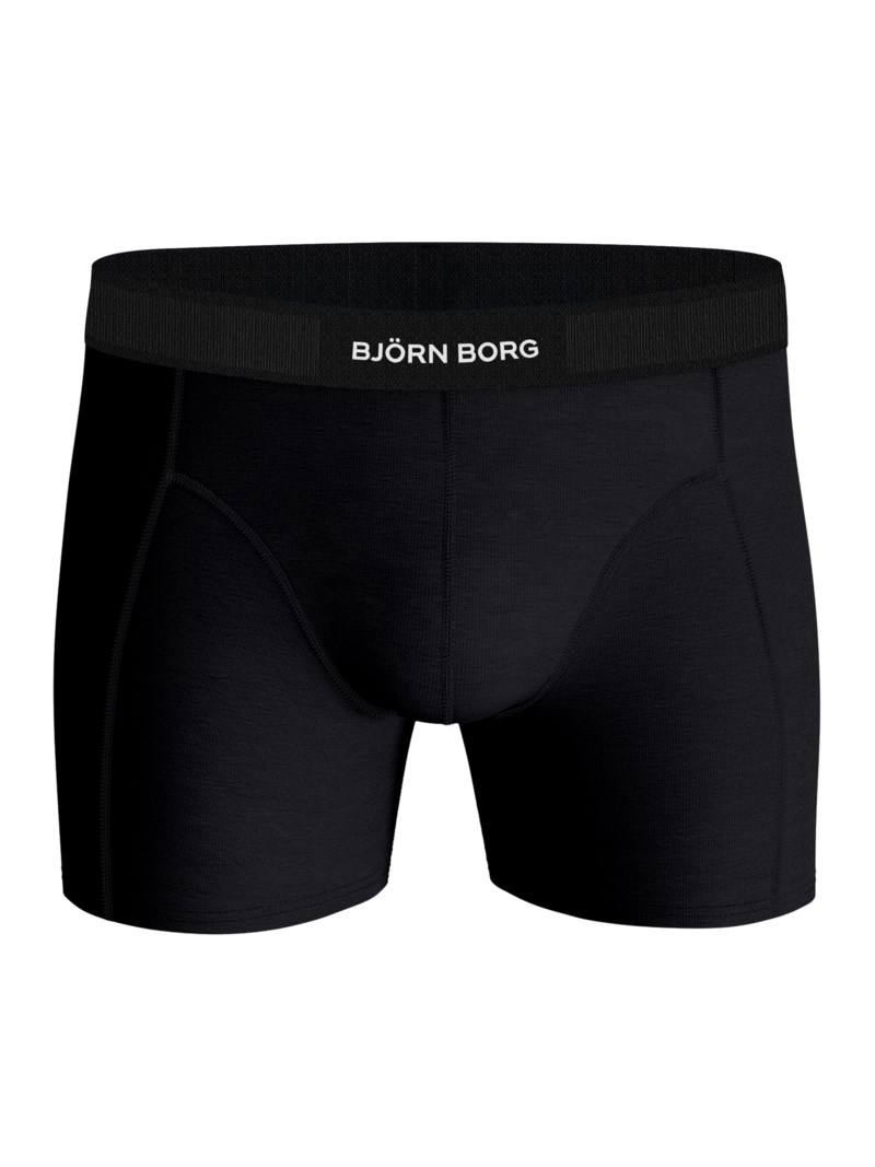 Kalsong stretch boxer 3-pack black/ green 2