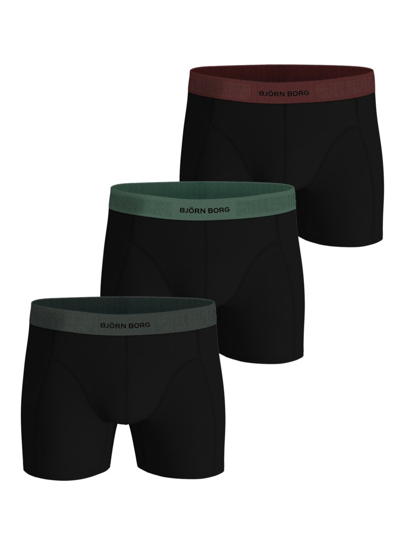 Kalsong stretch boxers 3-pack blue/ pattern 1