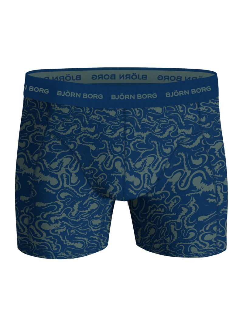 Kalsong stretch boxers 7-pack blue/ navy/ pattern 6
