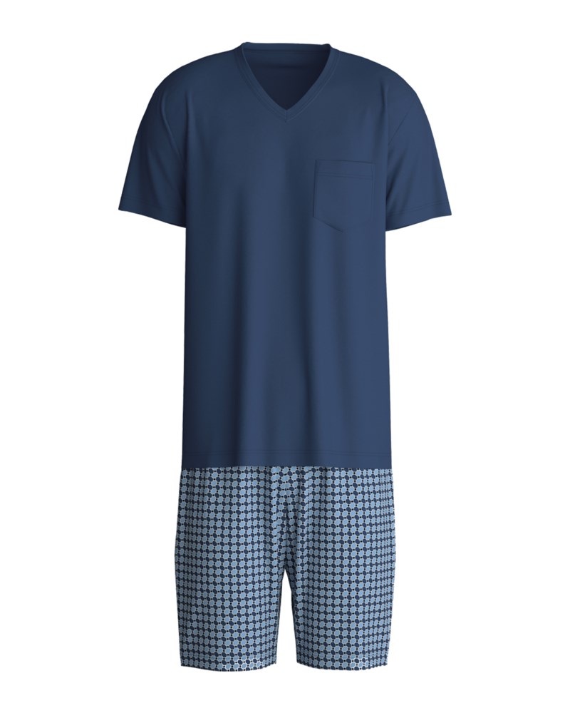 Pyjamas relax streamline 2 short insignia blue 1