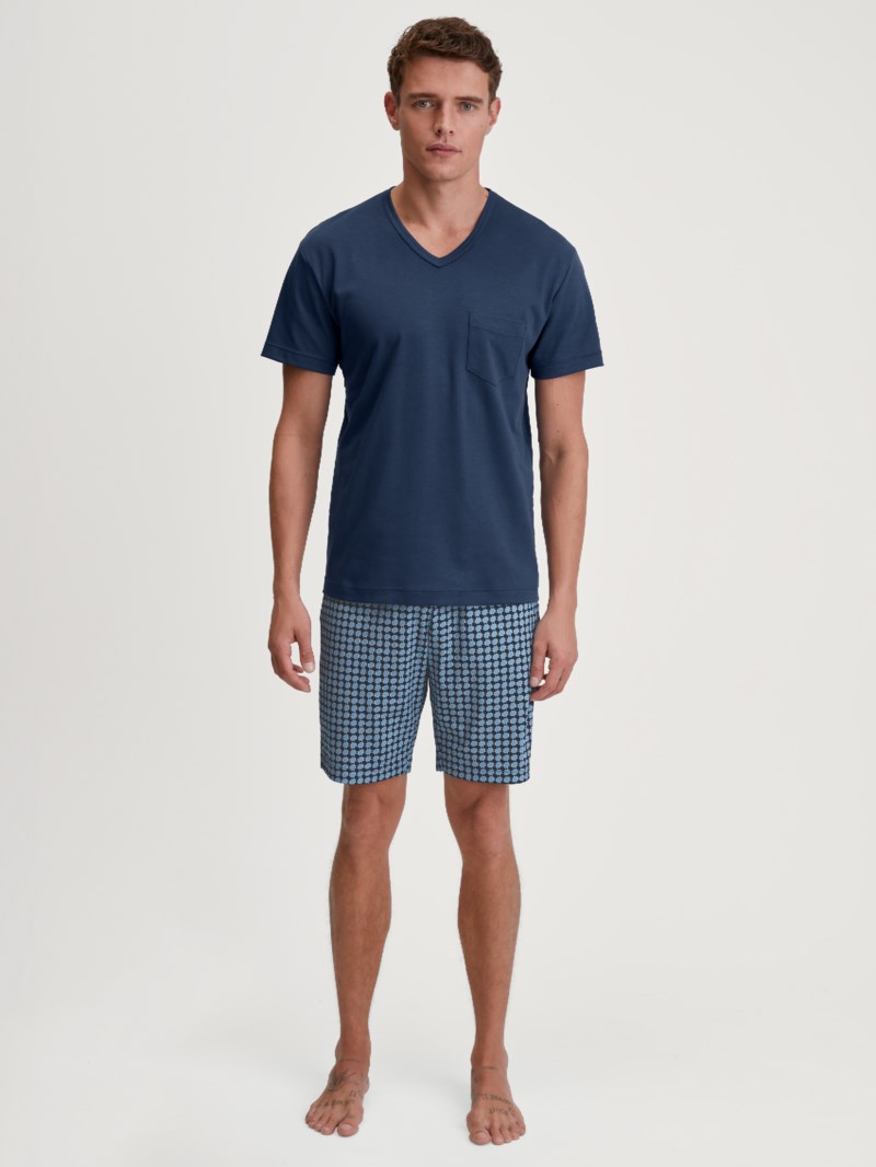 Pyjamas relax streamline 2 short insignia blue 2