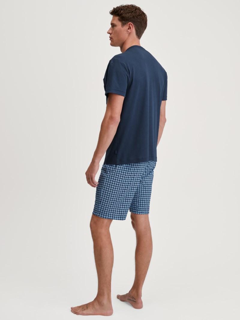 Pyjamas relax streamline 2 short insignia blue 3