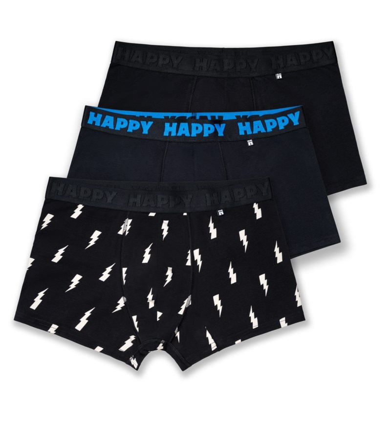 Kalsonger black and white 3-pack black 1