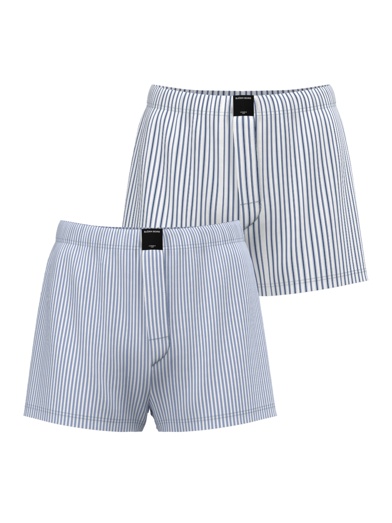2-pack cotton stretch woven boxer shorts